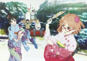 Kyoukai no Kanata BD Batch + 2 Movie Subtitle Indonesia