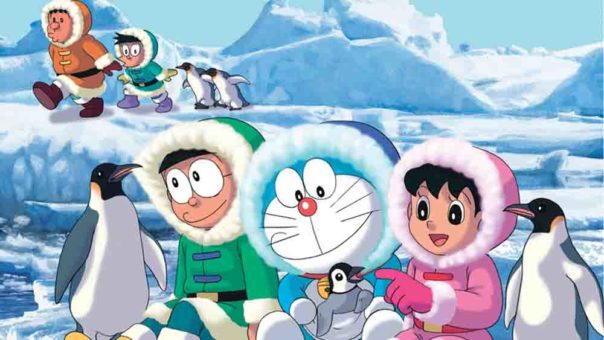 Doraemon Movie 37: Nobita no Nankyoku Kachikochi Daibouken (2017) BD Subtitle Indonesia